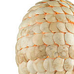 Подвесной светильник с каскадом из круглых декоративных элементов Texture Discs варинант исполнения - 1 | Loft Concept в Красноярске