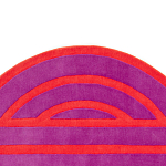 Дизайнерский ковер розовый Poltronova Sofo Rosancio Rug варинант исполнения - 6 | Loft Concept в Красноярске