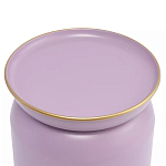 Журнальный столик круглый сиреневого цвета Noticeable Element варинант исполнения - 2 | Loft Concept в Красноярске