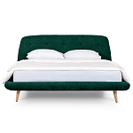 Кровать с мягким изголовьем Palmer Bed варинант исполнения - 2 | Loft Concept в Красноярске