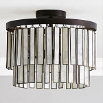 Потолочный светильник с подвесами из перламутра Unique Shine Effect варинант исполнения - 4 | Loft Concept в Красноярске