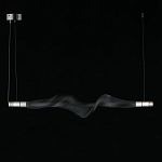 Люстра подвесная линейная Adilin Сhromium варинант исполнения - 3 | Loft Concept в Красноярске