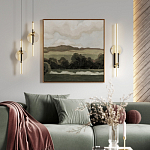 Подвесной светильник с шарообразным плафоном из алебастра и бронзовой декоративной стрекозой Alaris  варинант исполнения - 5 | Loft Concept в Красноярске