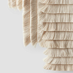 Светло-Бежевое Панно из нитей Palmas Wall Hanging варинант исполнения - 2 | Loft Concept в Красноярске
