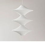 Подвесной вязаный белый светильник «Звезда Востока 03» варинант исполнения - 2 | Loft Concept в Красноярске