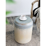 Керамический Табурет в оттенках бежевого и голубого цветов Gradient Stool варинант исполнения - 4 | Loft Concept в Красноярске