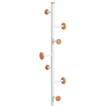 Напольная вешалка из древесины бука Unique Shaped Furniture Floor Hanger White варинант исполнения - 2 | Loft Concept в Красноярске