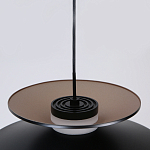 Подвесной светильник черного цвета из металла Obsidian Touch варинант исполнения - 3 | Loft Concept в Красноярске