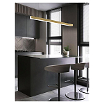 Люстра линейная светодиодная в минималистичном стиле New Age of Light варинант исполнения - 5 | Loft Concept в Красноярске