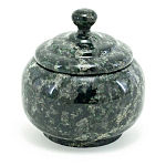 Сахарница из натурального камня Змеевик Stone Sugar Bowls варинант исполнения - 3 | Loft Concept в Красноярске