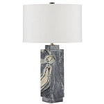 Настольная лампа с корпусом из серого мрамора Breathtaking View варинант исполнения - 4 | Loft Concept в Красноярске