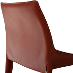 Стул коричневый из искуственной кожи на 4-х ножках Enigma Brown варинант исполнения - 2 | Loft Concept в Красноярске