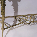 Консоль бронзовая с мраморной столешницей Bronze De Console варинант исполнения - 1 | Loft Concept в Красноярске