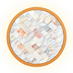 Бра в форме диска с перламутровыми прямоугольниками из морской ракушки Touch of Marine Charm варинант исполнения - 1 | Loft Concept в Красноярске