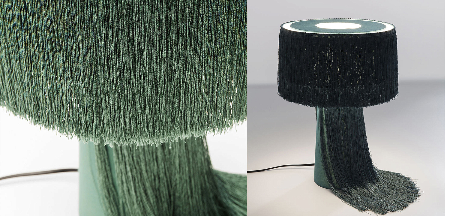 Настольная лампа Green Fringes - Loft-Concept в Красноярске