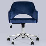 Кресло для компьютерного стола Veloury Blue варинант исполнения - 4 | Loft Concept в Красноярске