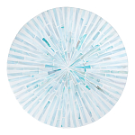 Столик с инкрустацией с перламутровым узором Dominic Blue варинант исполнения - 2 | Loft Concept в Красноярске