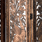 Ширма с  орнаментом ручная резьба Indian Antique Furniture варинант исполнения - 3 | Loft Concept в Красноярске