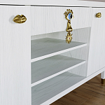 Комод-буфет Elsa Dreams White с открытыми полками   варинант исполнения - 5 | Loft Concept в Красноярске
