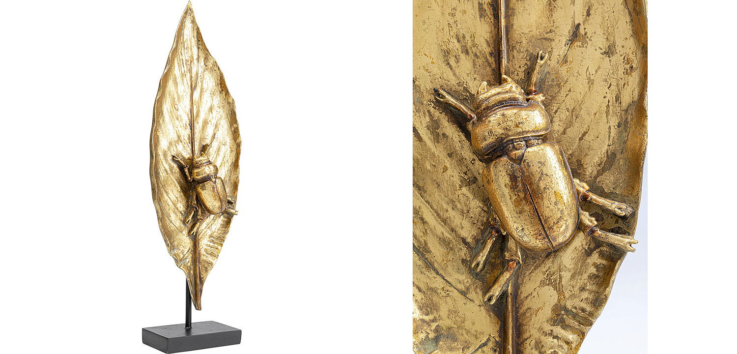 Статуэтка Golden Beetle on a leaf - Loft-Concept в Красноярске