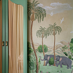 Обои ручная роспись Dandaka Glades Original colourway on painted Xuan paper варинант исполнения - 1 | Loft Concept в Красноярске