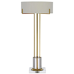 Настольная лампа на прозрачном основании Light Flowing Up варинант исполнения - 2 | Loft Concept в Красноярске