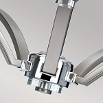 Люстра с белыми стеклянными плафонами в форме цилиндра Feiss варинант исполнения - 4 | Loft Concept в Красноярске