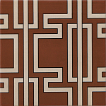 Дизайнерская плитка с узором Лабиринт варинант исполнения - 2 | Loft Concept в Красноярске