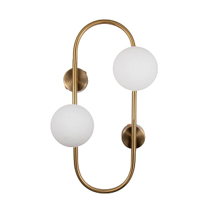 Бра со Стеклянным Плафоном Oval Path