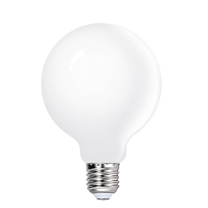 Белая матовая лампочка LED E27 12W white