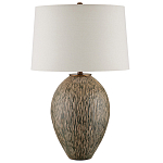 Настольная лампа с текстурным узором Movement of Smooth Lines варинант исполнения - 3 | Loft Concept в Красноярске