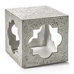 Приставной столик с перламутром Bone Inlay Side Table Floral Design варинант исполнения - 1 | Loft Concept в Красноярске