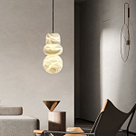 Подвесной светильник с фигурными плафонами Stone Triad варинант исполнения - 4 | Loft Concept в Красноярске