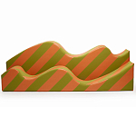 Дизайнерский модульный диван волнистой формы с цветным принтом Poltronova Superonda Sofa варинант исполнения - 27 | Loft Concept в Красноярске