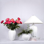 Декоративная ваза Valencia White варинант исполнения - 3 | Loft Concept в Красноярске