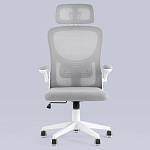 Кресло для компьютерного стола Easement Grey&White варинант исполнения - 2 | Loft Concept в Красноярске