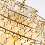 Люстра многоярусная с декором из натуральной морской ракушки Iridescent Light варинант исполнения - 6 | Loft Concept в Красноярске