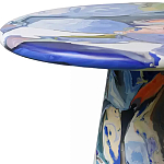 Дизайнерский журнальный стол с цветным орнаментом Unyly варинант исполнения - 3 | Loft Concept в Красноярске