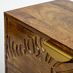 Прикроватная тумба с фактурным фасадом Termite варинант исполнения - 2 | Loft Concept в Красноярске