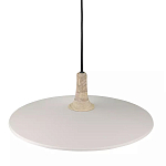 Подвесной светильник круглый в сочетании дерева и металла Space варинант исполнения - 2 | Loft Concept в Красноярске