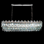 Люстра овальная с хрустальными подвесками Gorgeous Crystal Light варинант исполнения - 5 | Loft Concept в Красноярске