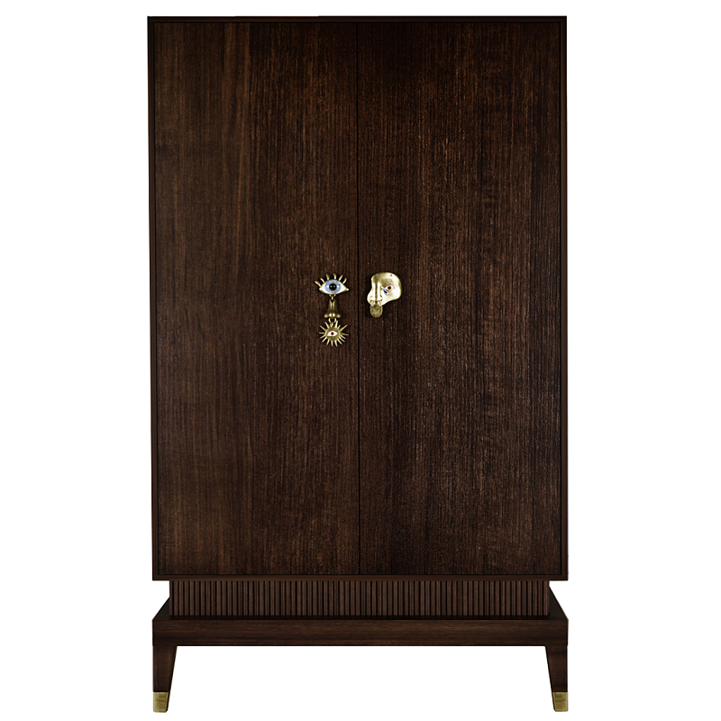 Платяной шкаф Elsa Dreams Walnut с 2-мя фасадами Орех Платяной шкаф Elsa Dreams Walnut с 2-мя фасадами Орех в Красноярске | Loft Concept