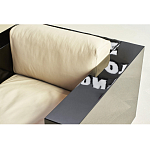 Дизайнерское кожаное кресло Poltronova Saratoga Armchair варинант исполнения - 7 | Loft Concept в Красноярске