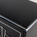 Черный комод в стиле арт-деко Luciano варинант исполнения - 7 | Loft Concept в Красноярске