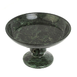 Фруктовница большая из натурального камня Змеевик Шабровский Natural Stone Fruit Bowls варинант исполнения - 2 | Loft Concept в Красноярске