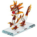 Декоративная стеклянная статуэтка Дракон Glass Dragon Statuette варинант исполнения - 4 | Loft Concept в Красноярске
