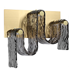 Бра волнистой формы из фактурного стекла Big Wave варинант исполнения - 1 | Loft Concept в Красноярске