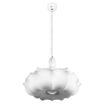 Подвесной светильник с белым фигурным абажуром и мягкими волнистыми краями Cloud Motion  варинант исполнения - 8 | Loft Concept в Красноярске