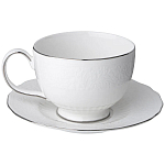 Чайный набор белый из фарфора на 6 персон 12 предметов 280 мл Garden Whisper Porcelain Set  варинант исполнения - 2 | Loft Concept в Красноярске