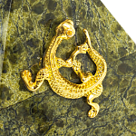 Шкатулка пирамида из натурального камня змеевик Stone Casket варинант исполнения - 3 | Loft Concept в Красноярске